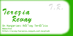 terezia revay business card